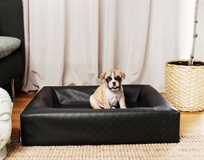 Bia bed dog basket original square black