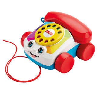 Téléphone pour tout-petits Fisher-price - avec cordon de traction - téléphone jouet