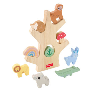 Arbre d'équilibrage en bois Fisher Price | 2 pièces