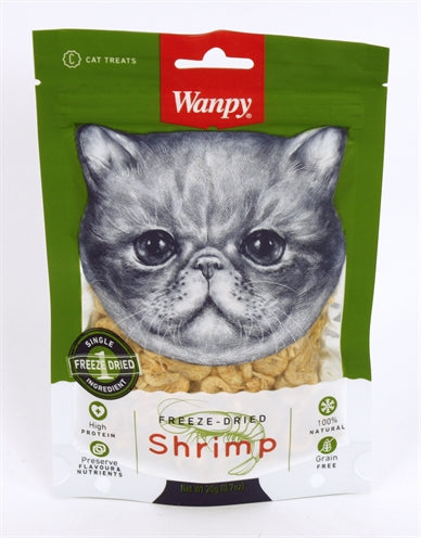 Crevettes séchées lyophys