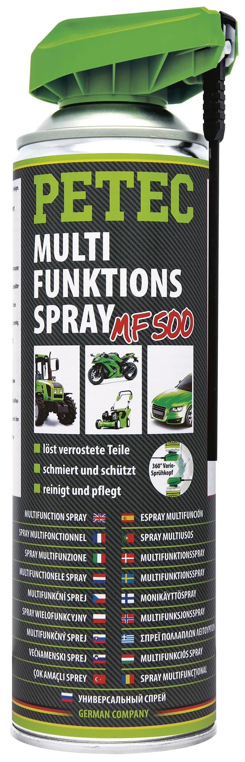 Petec multi-oil mf500 spray multifonction 500m