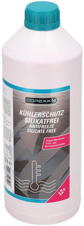 Produit de protection radiateur Corexx sans silicate g12+.