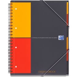 Spiraalblok oxford geruit a4 80 g m² wit