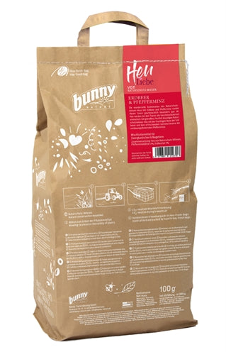 Bunny Nature mon foin préféré avec la fraise et la menthe poivrée