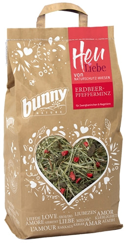 Bunny Nature mon foin préféré avec la fraise et la menthe poivrée