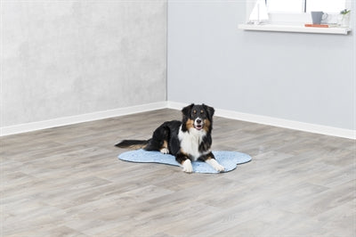 Trixie Cool Mat Bone bleu clair