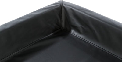 Trixie Vital Dog Panier Remo en cuir artificiel orthopédique noir