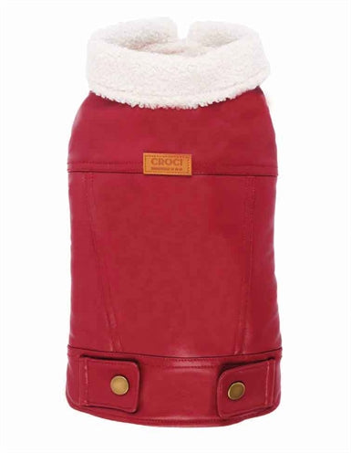 Croci Manteau pour chien venturer rouge