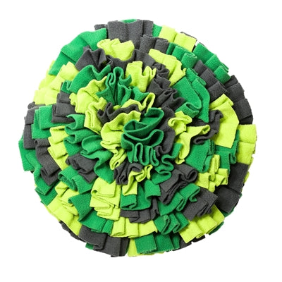 Tapis à renifler moelleux Happy Pet camouflage rond