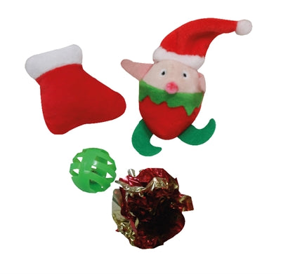 Sucette chat Croci Xmas avec jouets