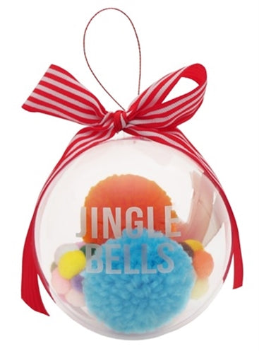 Boule de Noël Cupidon comète Jingle bells avec chat jouet