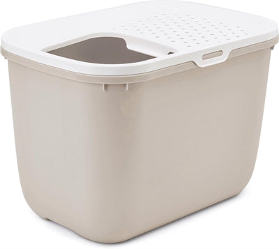SAVIC KATTENBAK Hop en Mocca White