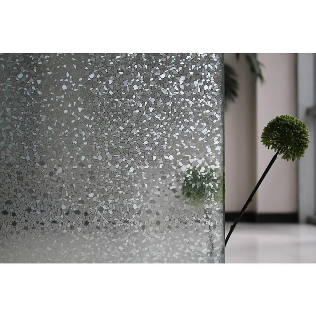 Film pour vitrage Wicotex pierres statiques 45cm x 2m