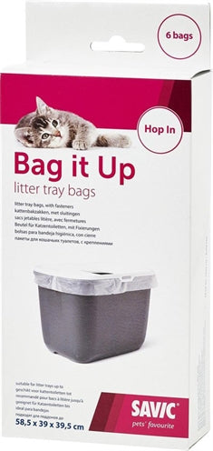 Sac à litière pour chat Savic, emballez-le pour sauter dans le bac à litière