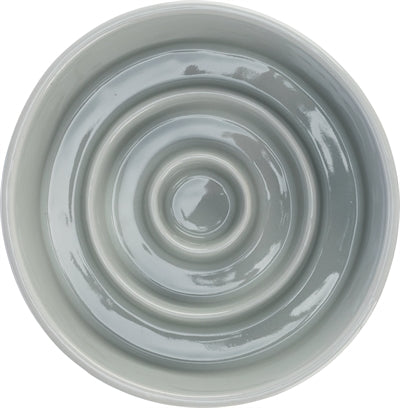 Trixie gamelle alimentation lente céramique gris bleu