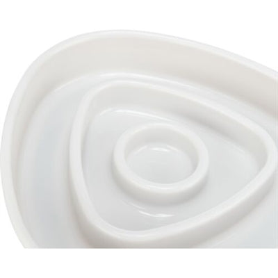 Trixie gamelle alimentation lente plastique TPR gris