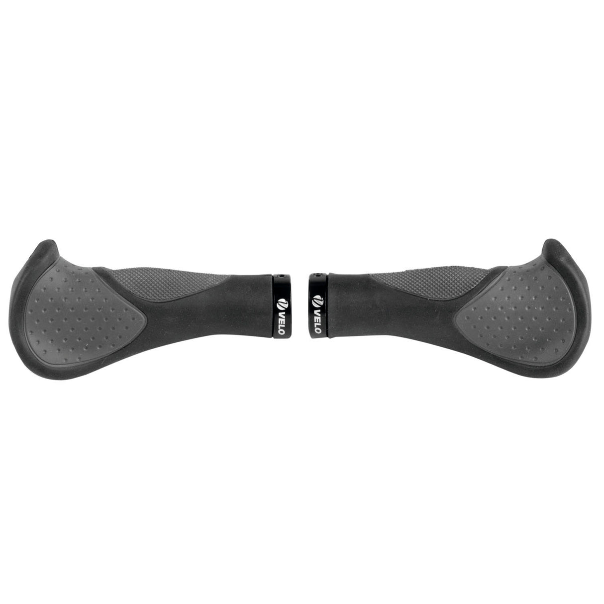 Poignées à vis pour barre Velo Ergogel D3 - 135 mm, bleues