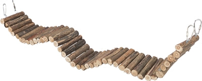 Pont suspendu Trixie saule naturel