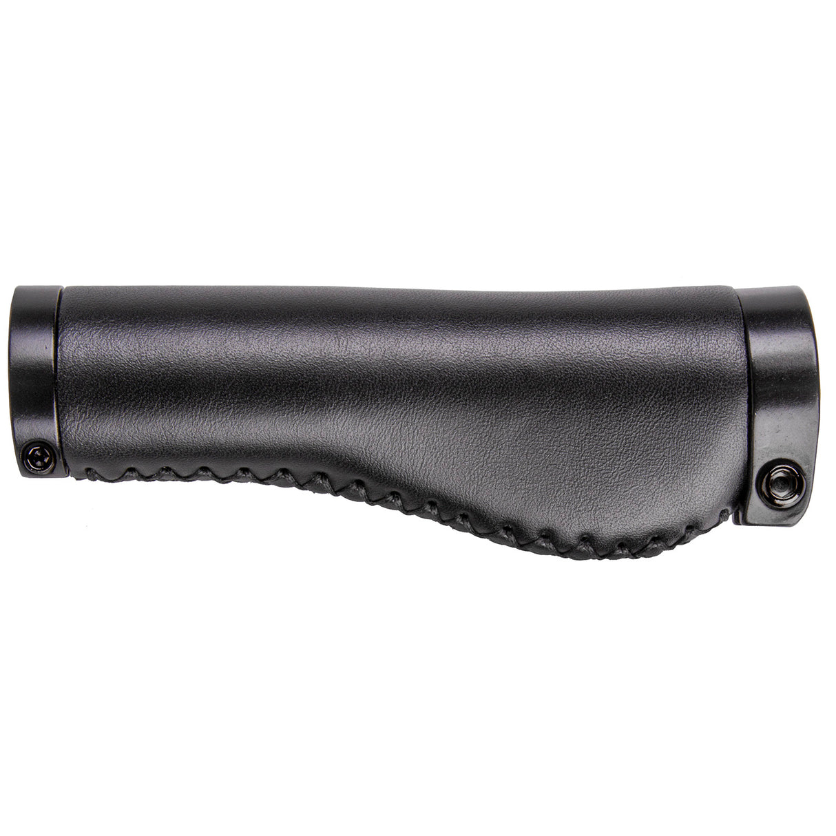 Poignées de vélo noires M-wave cloud buff fix