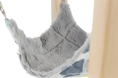 Trixie abri avec hamac sunny gris assorti