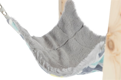 Trixie abri avec hamac sunny gris assorti