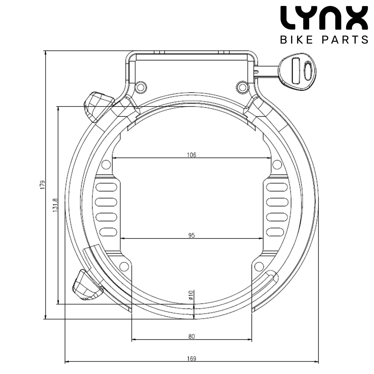Serrure de cadre Lynx xl art 2 oem