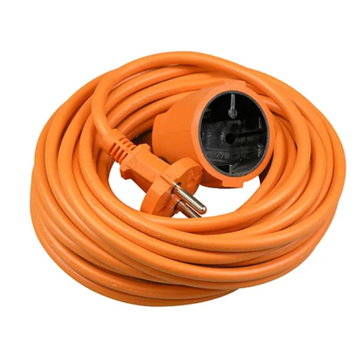 Rallonge 10m orange non mise à la terre max 3500w 2x1,5mm