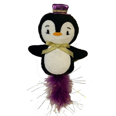 Joyeux pingouin de la forêt de pierres précieuses pour animaux de compagnie