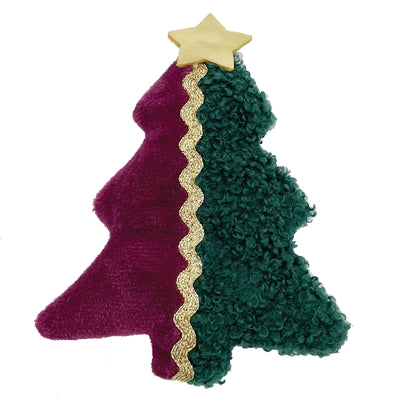 Arbre de Noël de forêt de pierres précieuses pour animaux de compagnie heureux avec herbe à chat