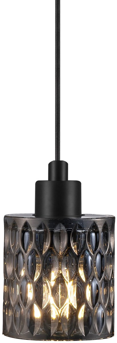 Lampe suspendue Nordlux hollywood-e27-verre fumé