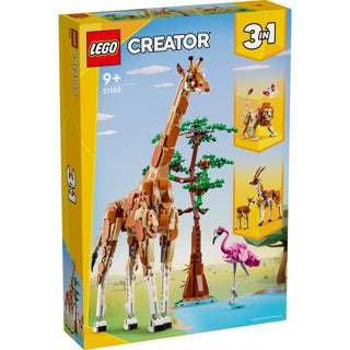 Lego Creator 3en1 Animaux de safari - 31150