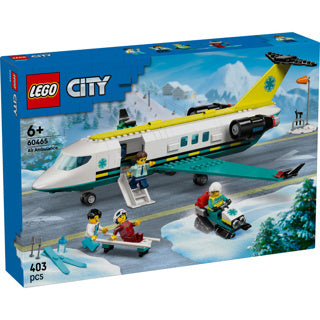 Avion ambulance Lego ® city, avion jouet - 60465