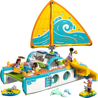 Jouet en bateau d'aventure en bateau Lego Friends pour enfants - 42664