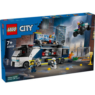 Lego 60418 Laboratoire de police de la ville dans un camion | 2 pièces