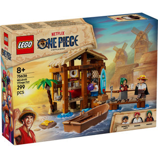 Lego ® une pièce cabane dans un village de moulin à vent - 75636
