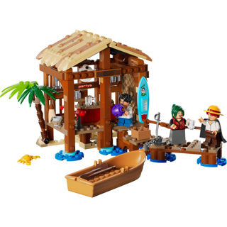 Lego ® une pièce cabane dans un village de moulin à vent - 75636