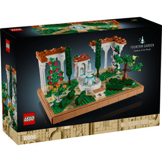 Lego icônes 10359 jardin avec fontaine