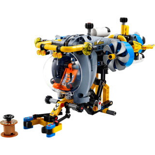 Sous-marin Lego Technic pour l'exploration des profondeurs marines - 42201