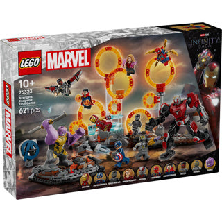 Lego Marvel 76323 La bataille finale de la fin du jeu des Avengers