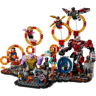 Lego Marvel 76323 La bataille finale de la fin du jeu des Avengers