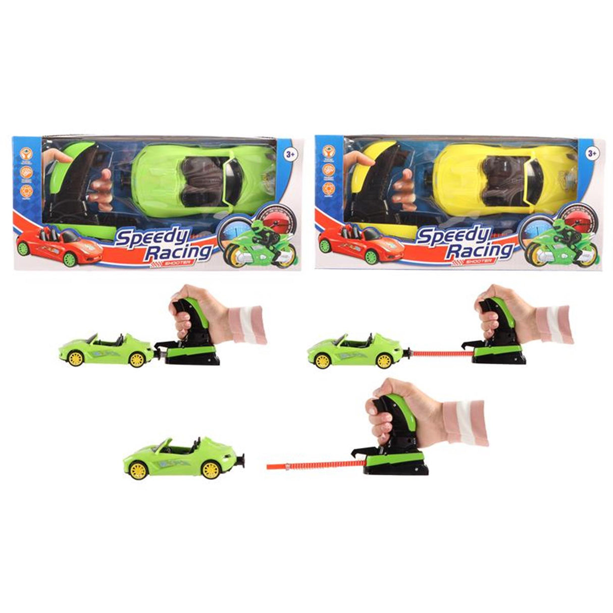 Voiture avec fusil 17cm