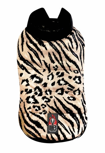 Croci Manteau pour chien rembourré rock animalier