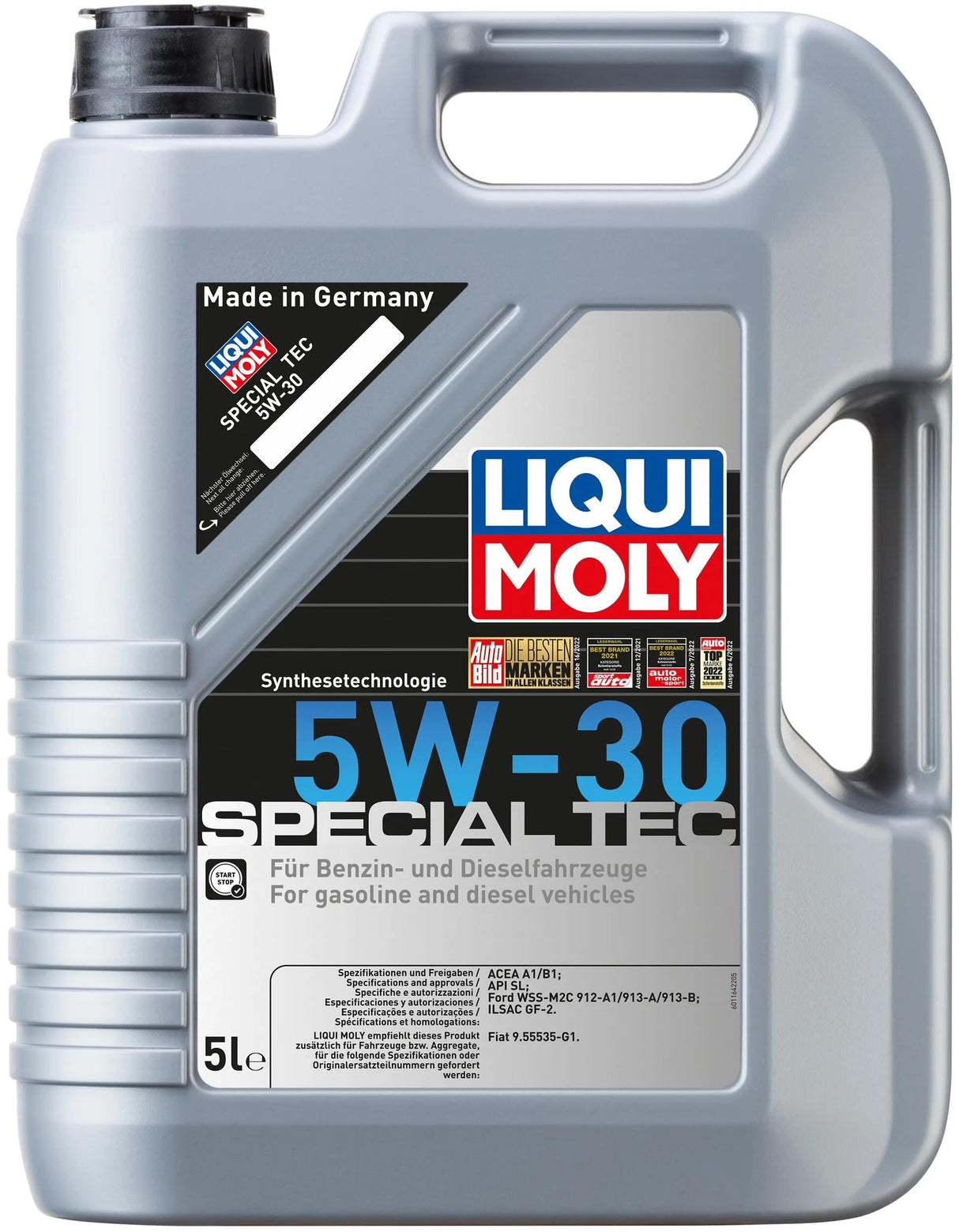 Huile moteur Liqui moly spéciale tec huile moteur spéciale tec 5w-30 5l