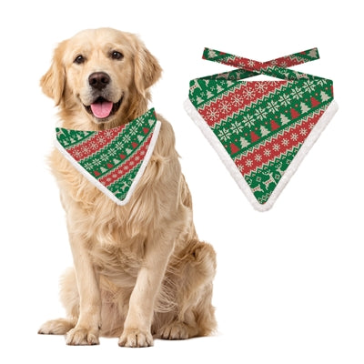 Beaucoup de cadeaux Bandana de Noël Mélange de motifs de Noël