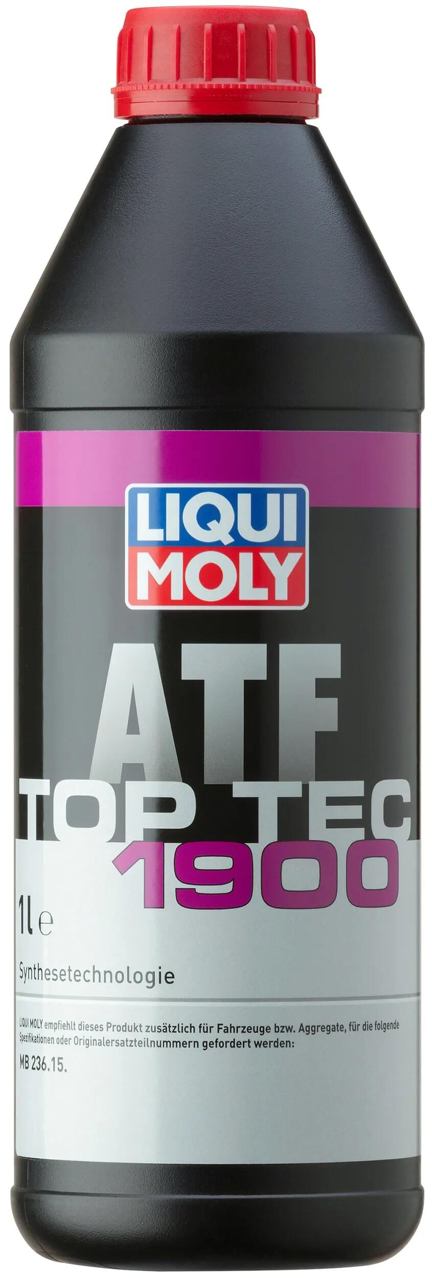 Huile de transmission Liqui moly top tec atf 1900. top tec atf 1900 1 l contenu 1l dose