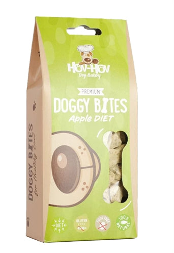 Hov-Hov Premium Vegan Doggy Bites Pomme sans grain