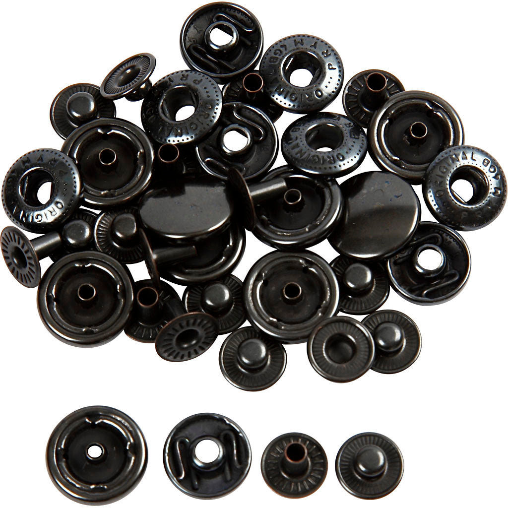 Boutons pression Prym - recharge, d 15 mm, 10 pièces 1 boîte
