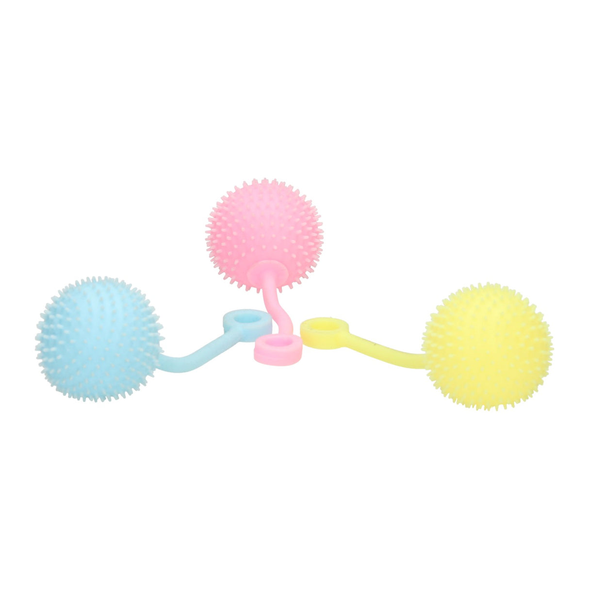 Balle élastique à pointes