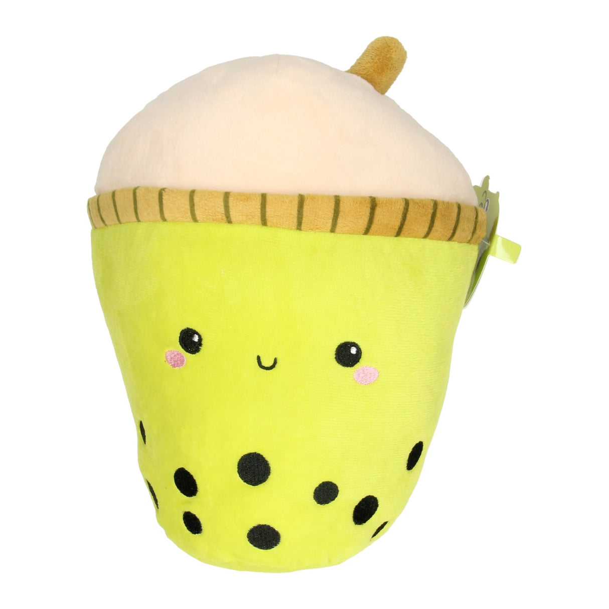 Bubble tea pluche groen, 28cm