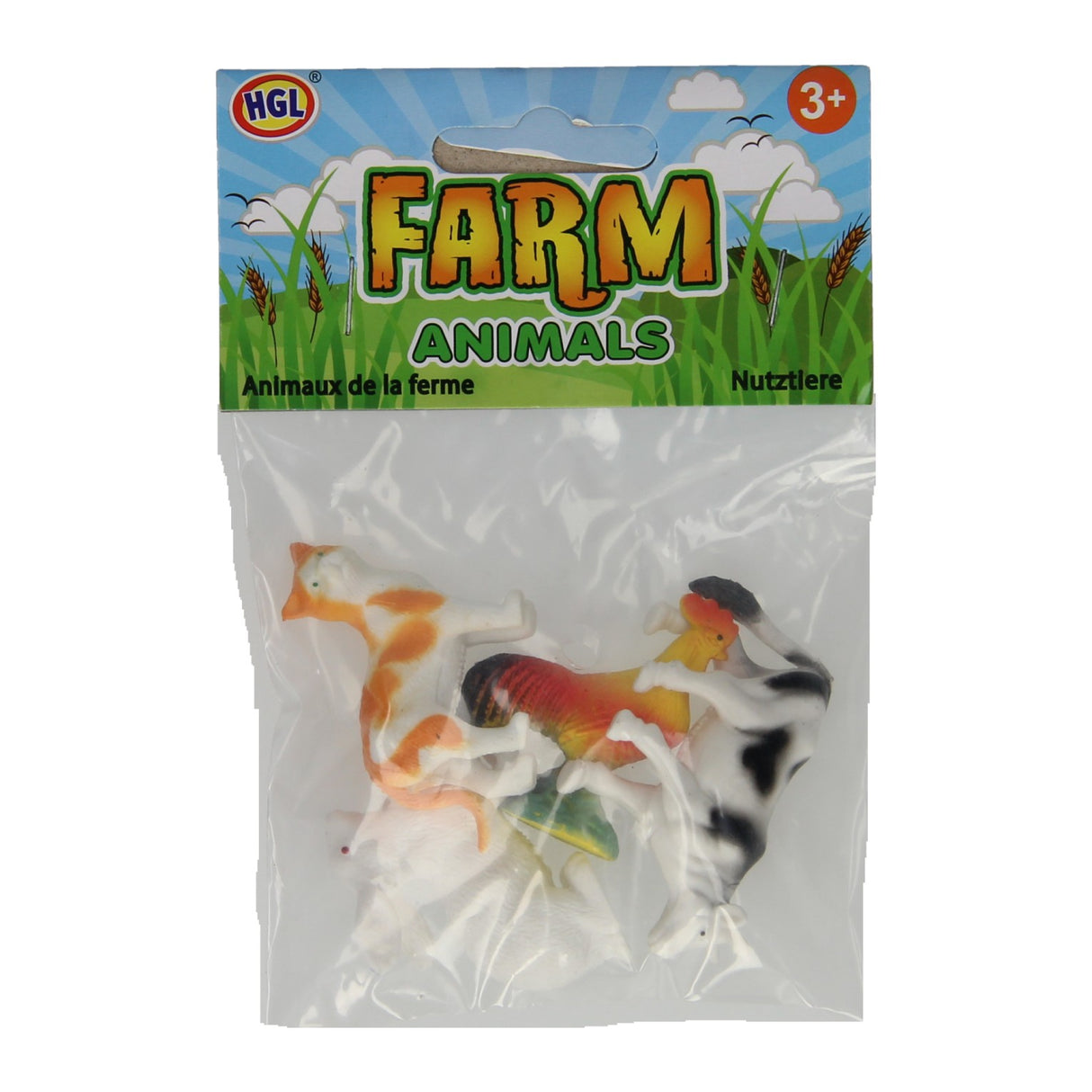 Animaux de la ferme, 4 pcs.